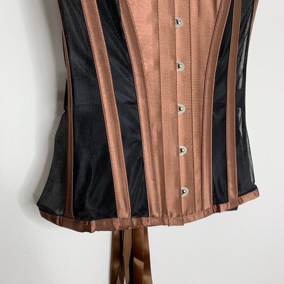 Elegant Brown Shapewear Corset - Picture 10 of 16